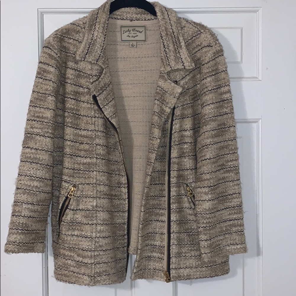 Lucky Brand Tweed Jacket